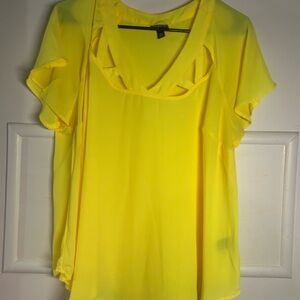 Yellow Women's Top Torrid